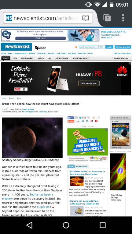 صفحه در حالت عادی